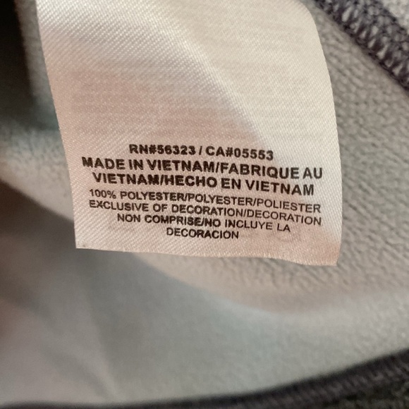 Nike Golf Thermafit Gray Grey Black Swoosh Pullover Jacket Sweatshirt Size XL - Picture 7 of 8